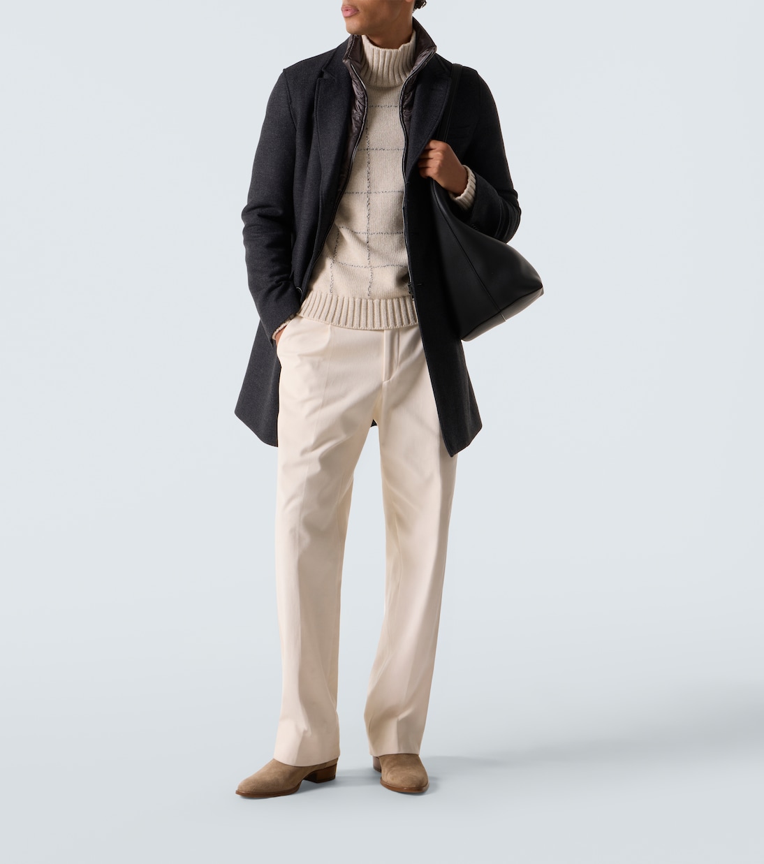 Wool-blend coat | Herno