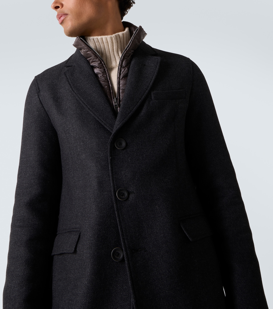 Wool-blend coat | Herno