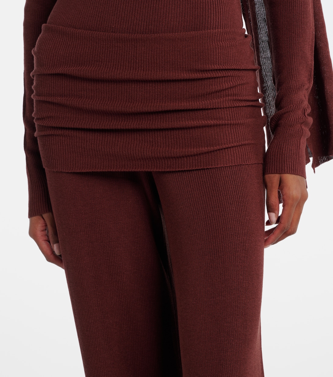 Weite Hose aus einem Seidengemisch | Aya Muse