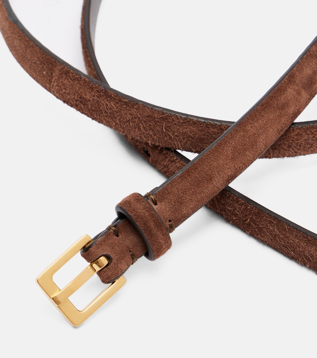 City suede belt | The Row