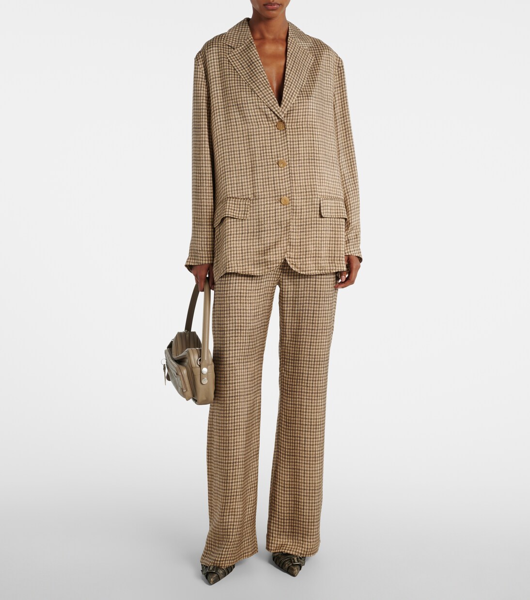 Pantaloni Poltana a quadri | Acne Studios