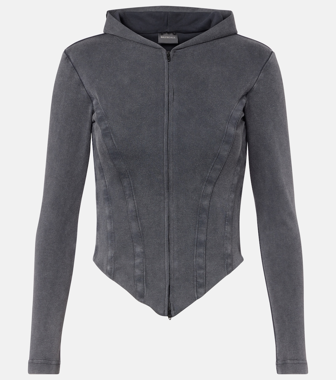 Kapuzenjacke aus Baumwoll-Jersey | Balenciaga