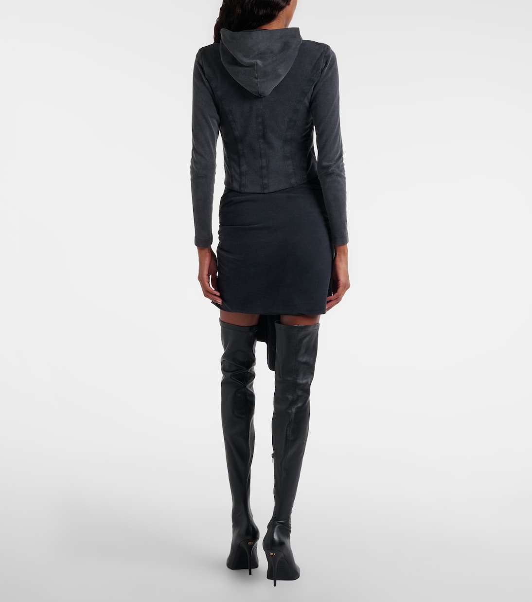 Kapuzenjacke aus Baumwoll-Jersey | Balenciaga