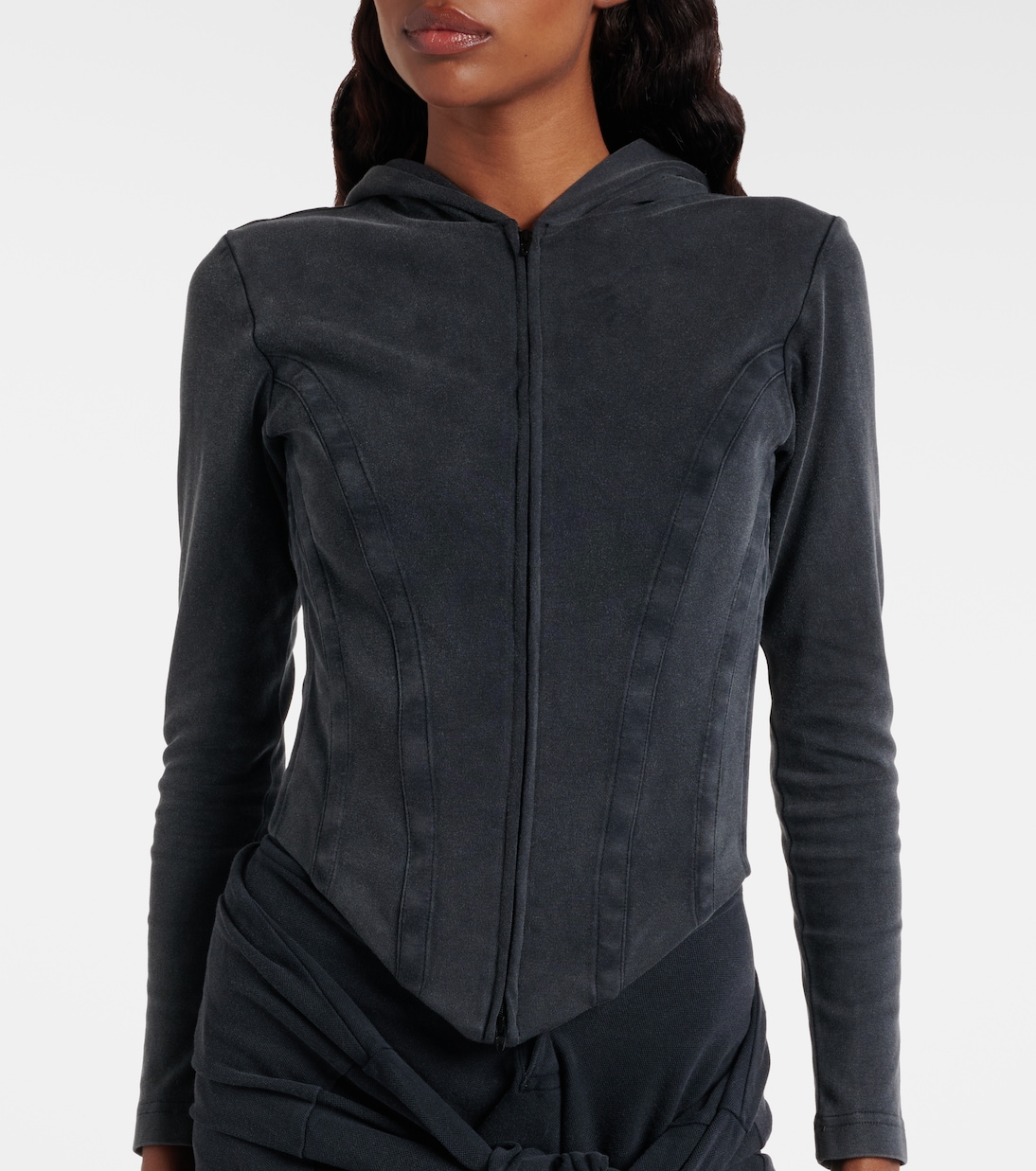 Kapuzenjacke aus Baumwoll-Jersey | Balenciaga