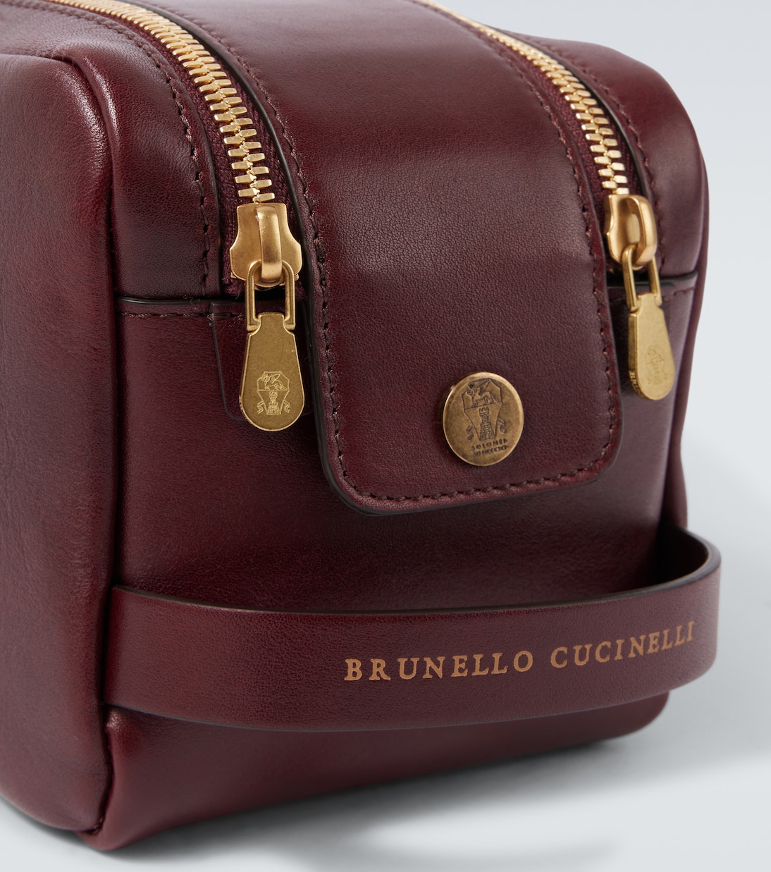 Kosmetiketui aus Leder | Brunello Cucinelli