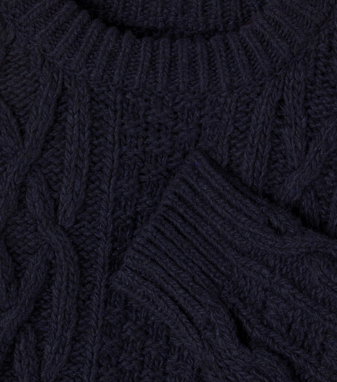 Maria cable-knit wool-blend sweater | The New Society