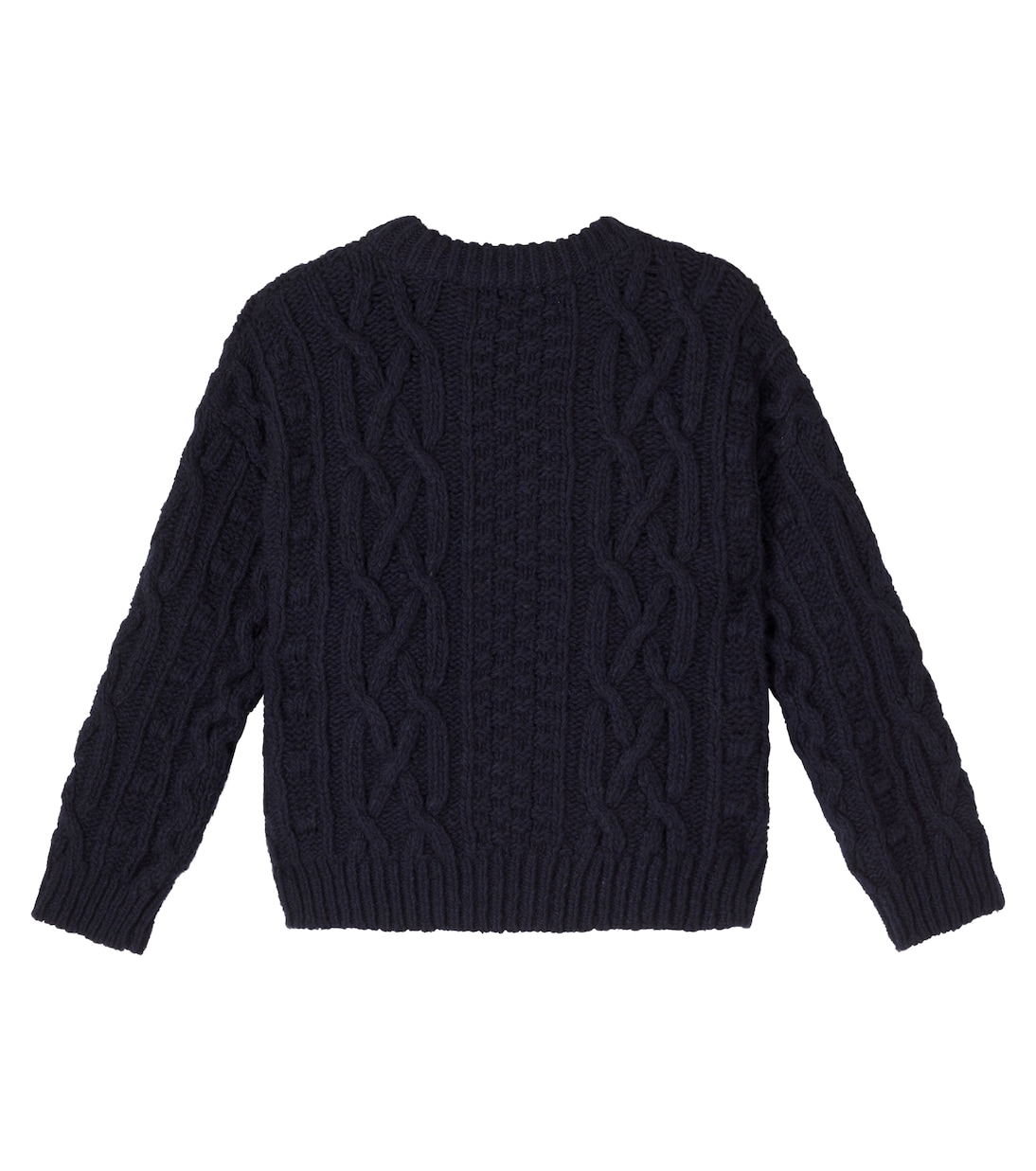 Maria cable-knit wool-blend sweater | The New Society