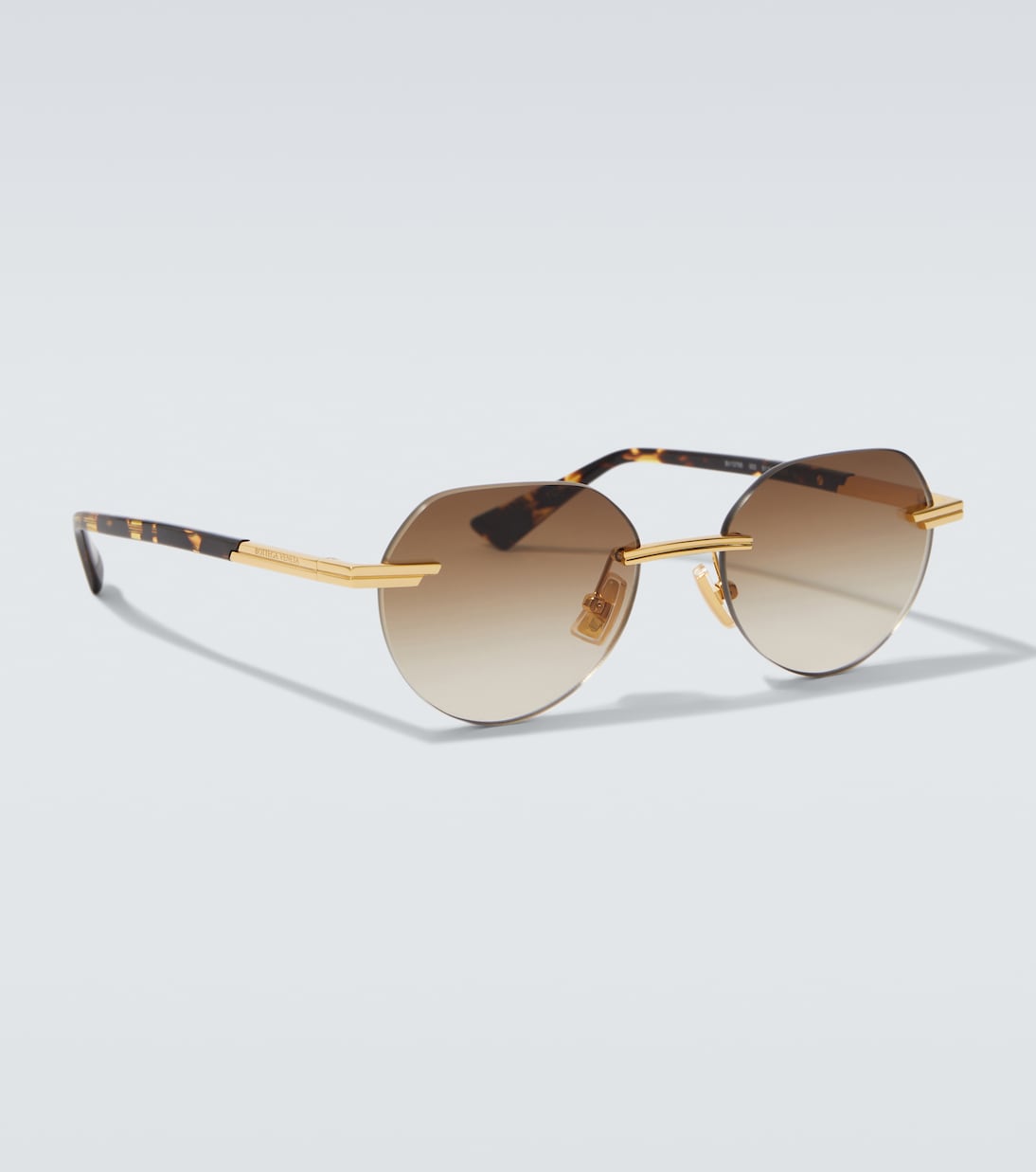 Lunettes de soleil Glasant rondes  | Bottega Veneta