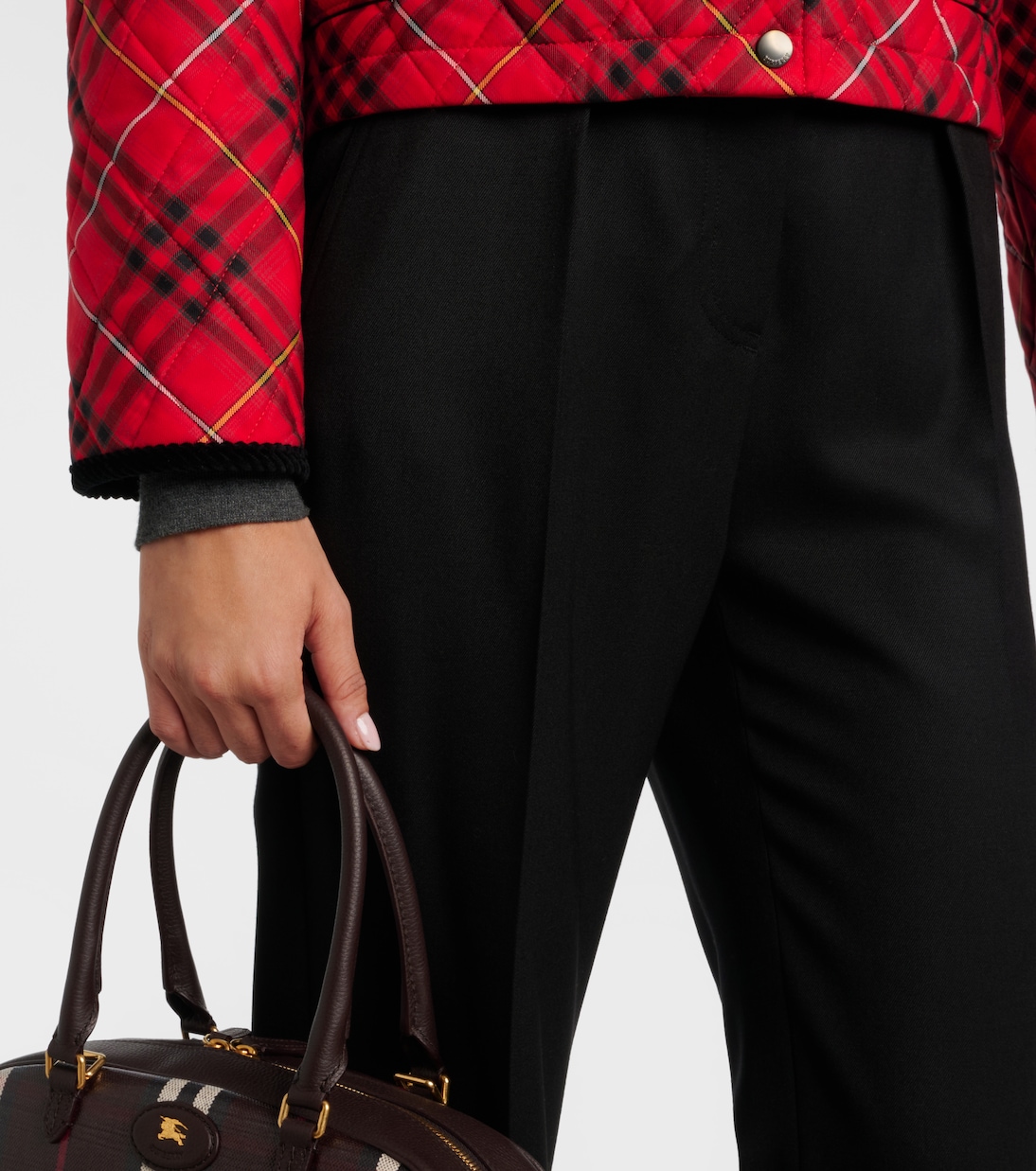 Jacke Burberry Check aus Baumwolle | Burberry