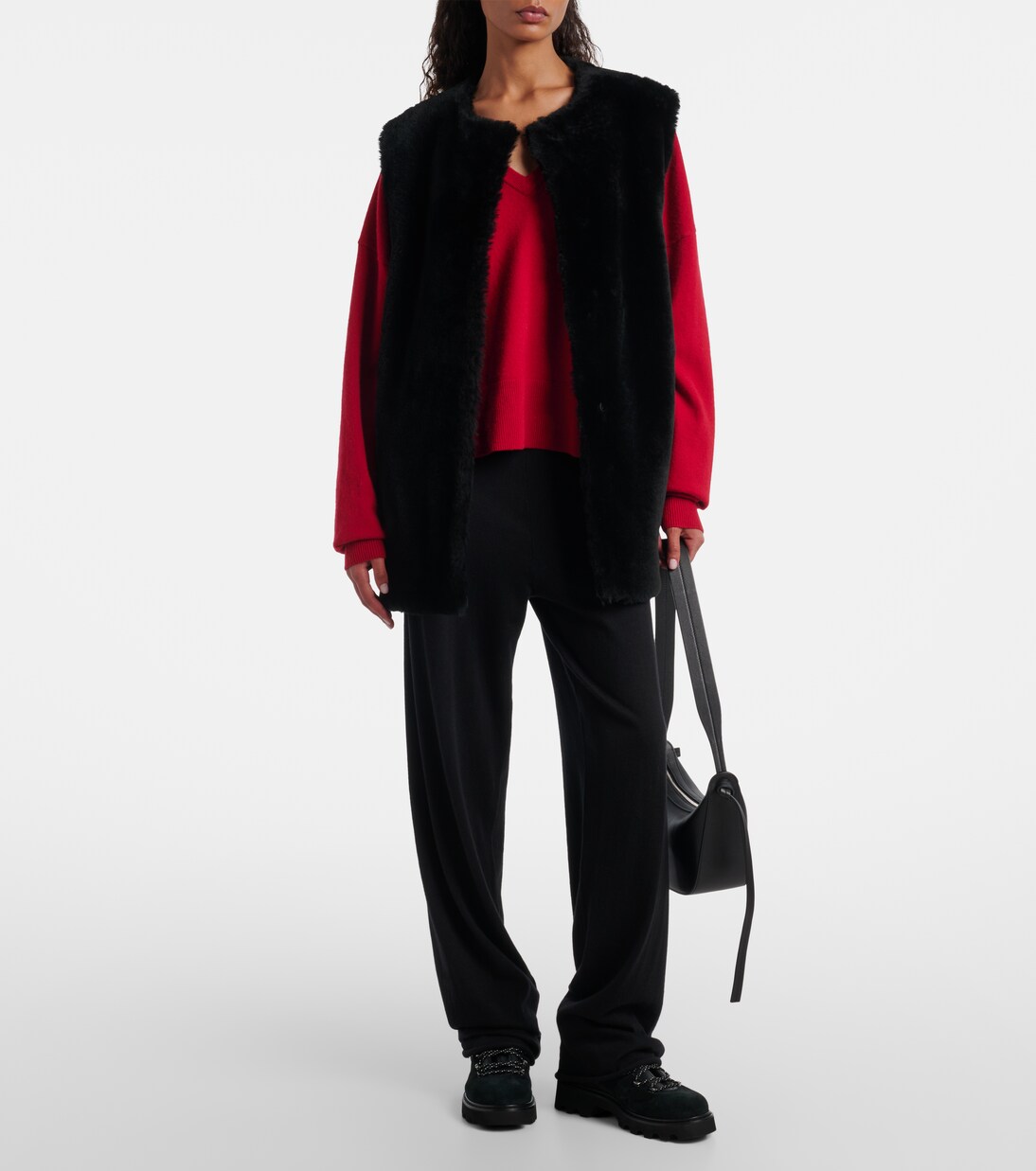 Schnürstiefel Viv' Rangers aus Veloursleder | Roger Vivier