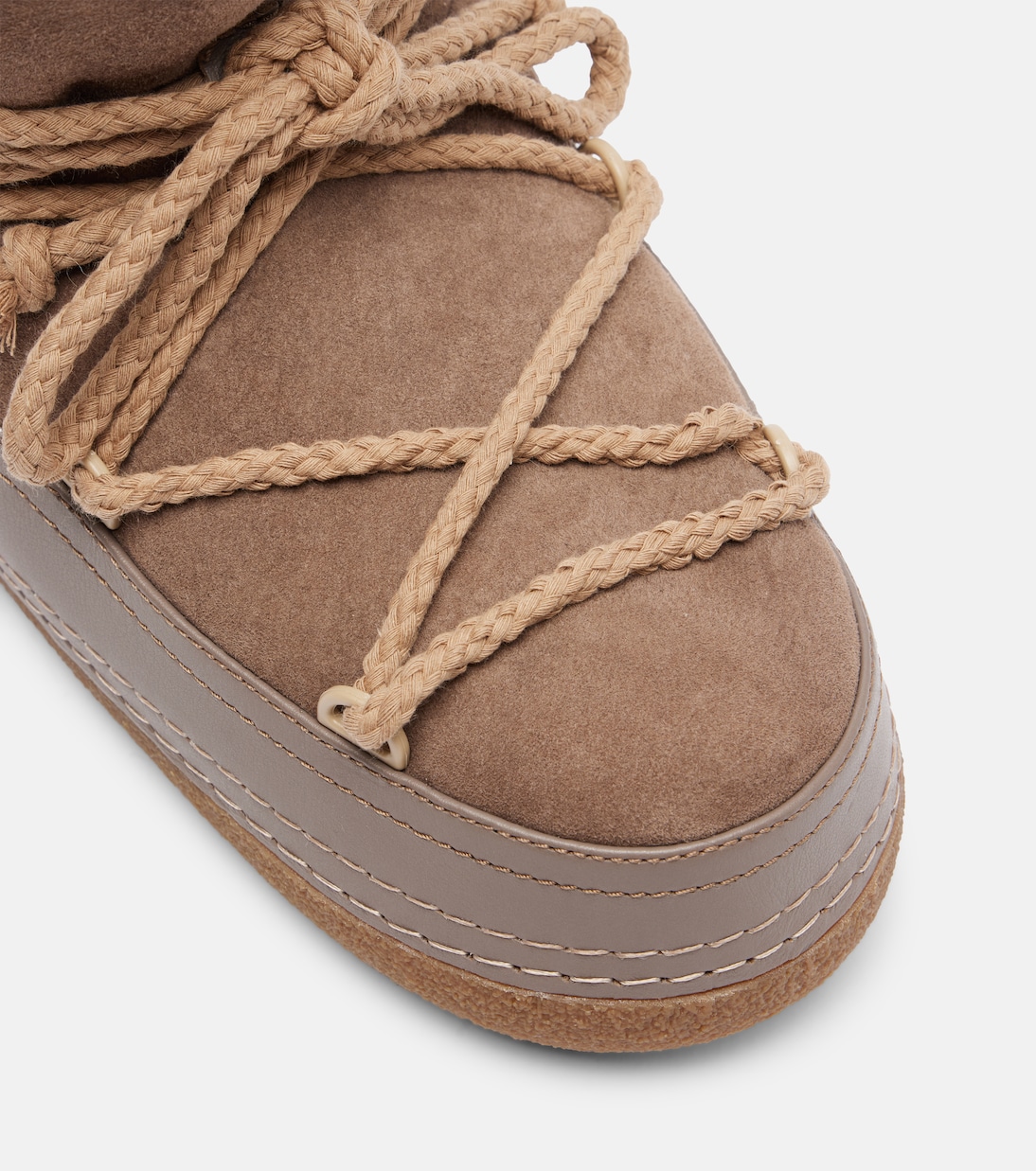 Schneestiefel Classic aus Leder und Veloursleder | Inuikii