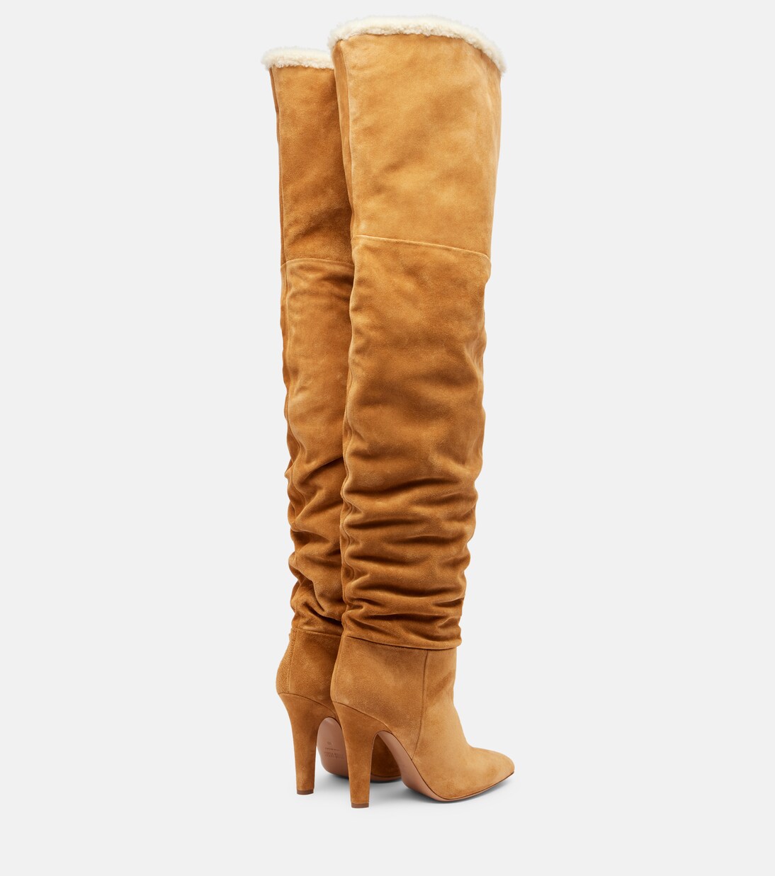 Elsa 100 suede over-the-knee boots | Paris Texas