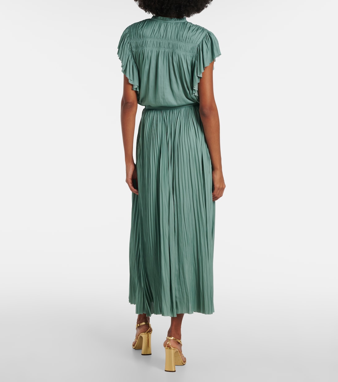 Maxirock Lulu aus Satin  | Ulla Johnson