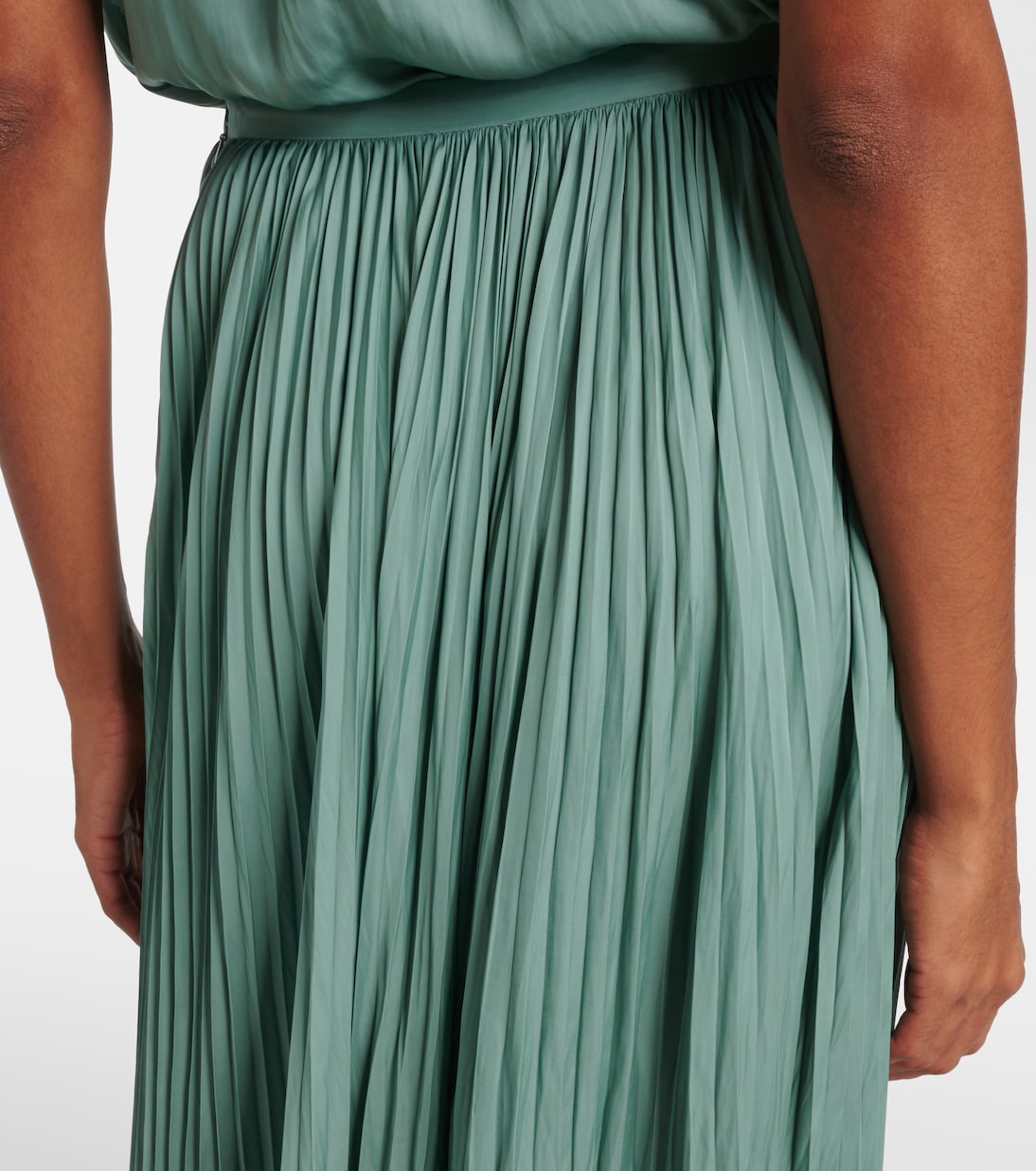 Maxirock Lulu aus Satin  | Ulla Johnson