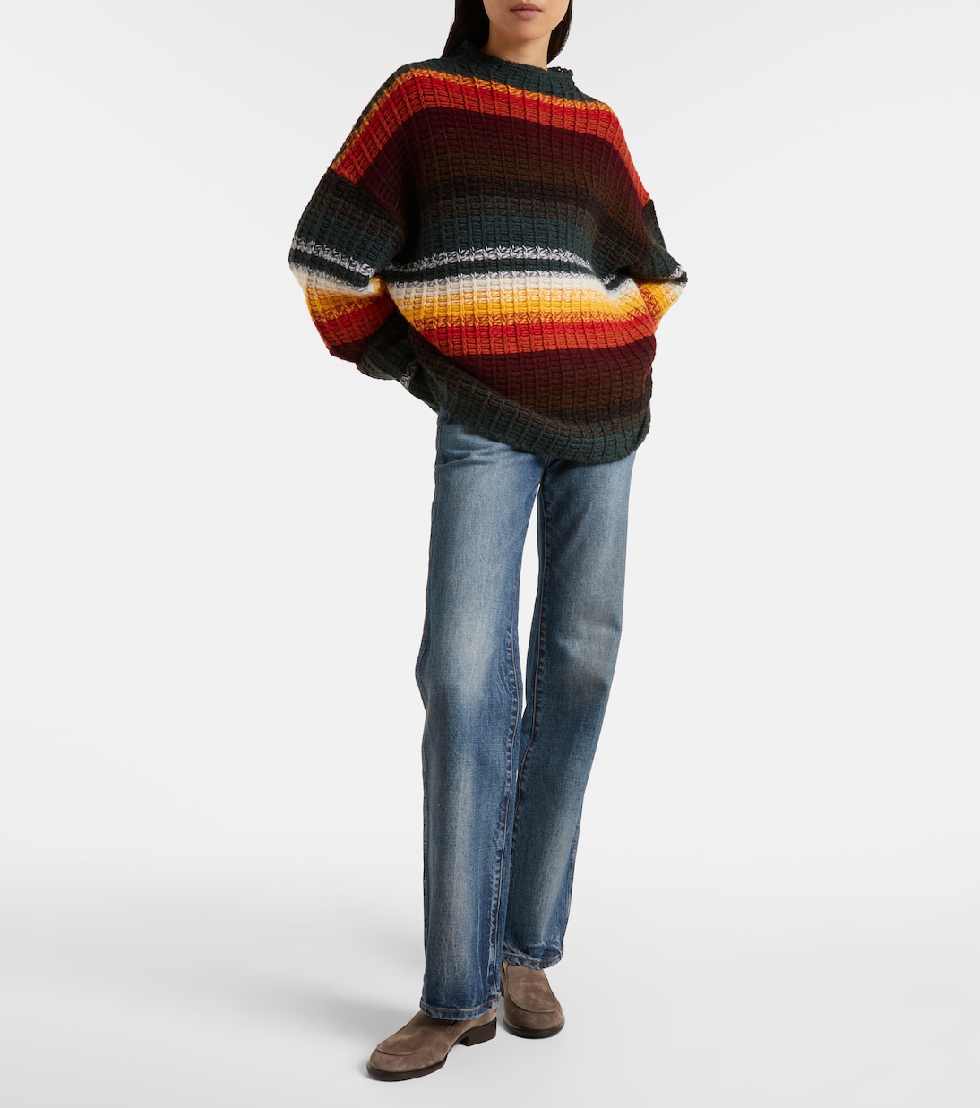 Miles suede loafers | Khaite