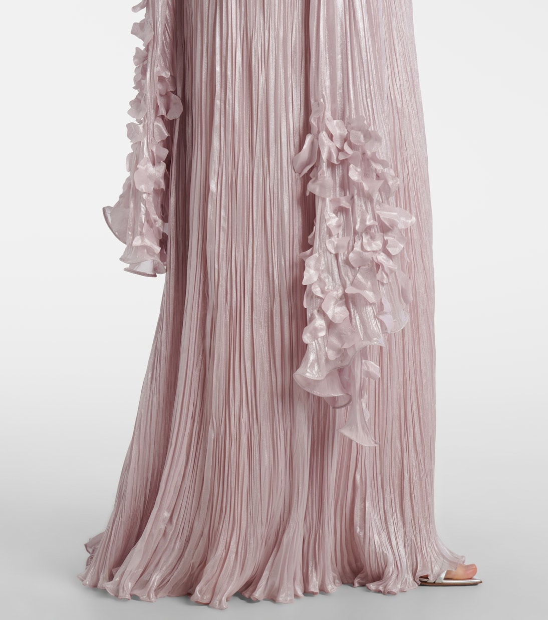 Dayana ruched scarf-detail gown | Marmar Halim