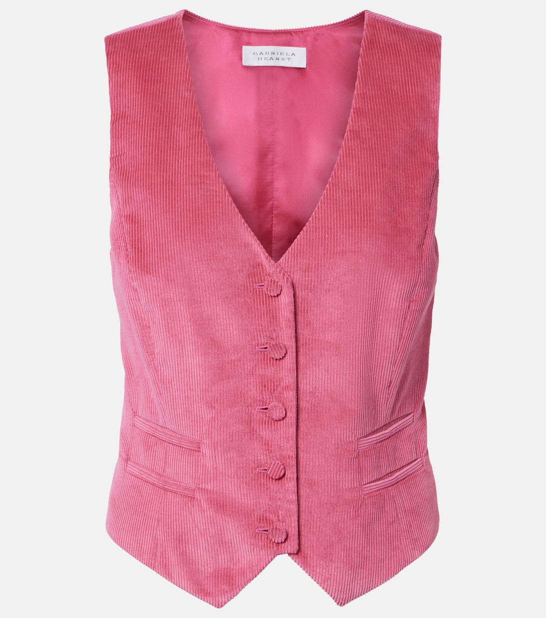 Coleridge cotton corduroy vest | Gabriela Hearst