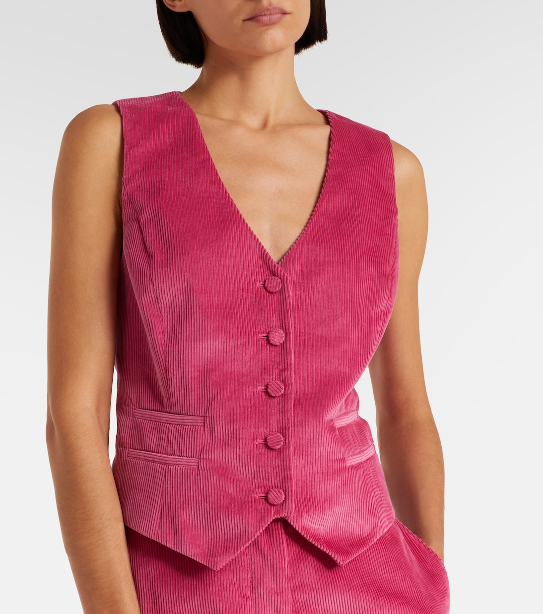 Coleridge cotton corduroy vest | Gabriela Hearst