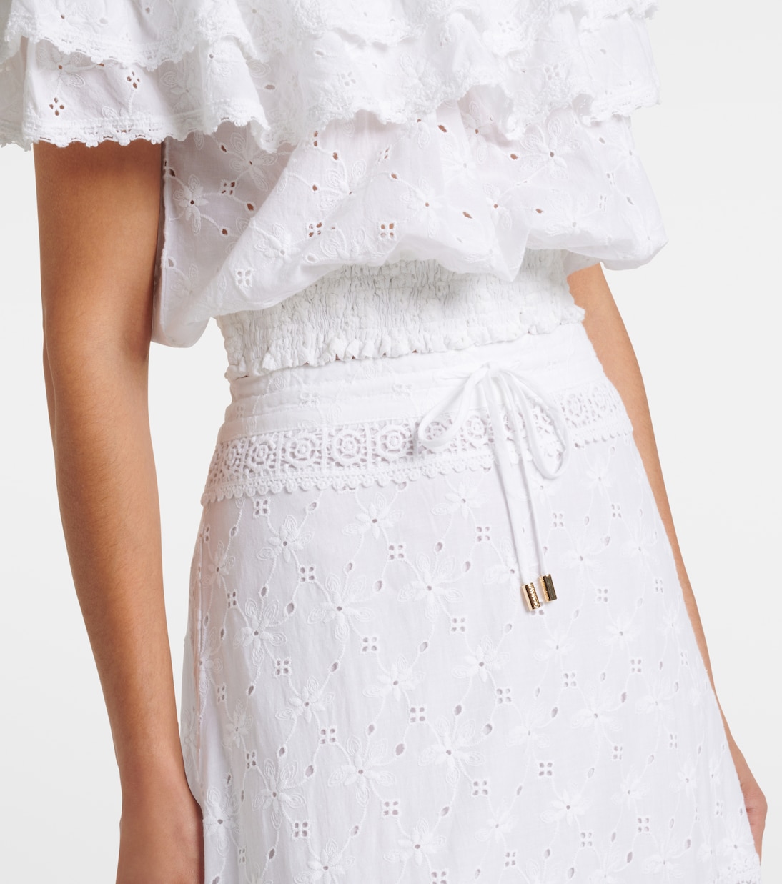 Alessia 코튼 맥시 스커트 | Melissa Odabash