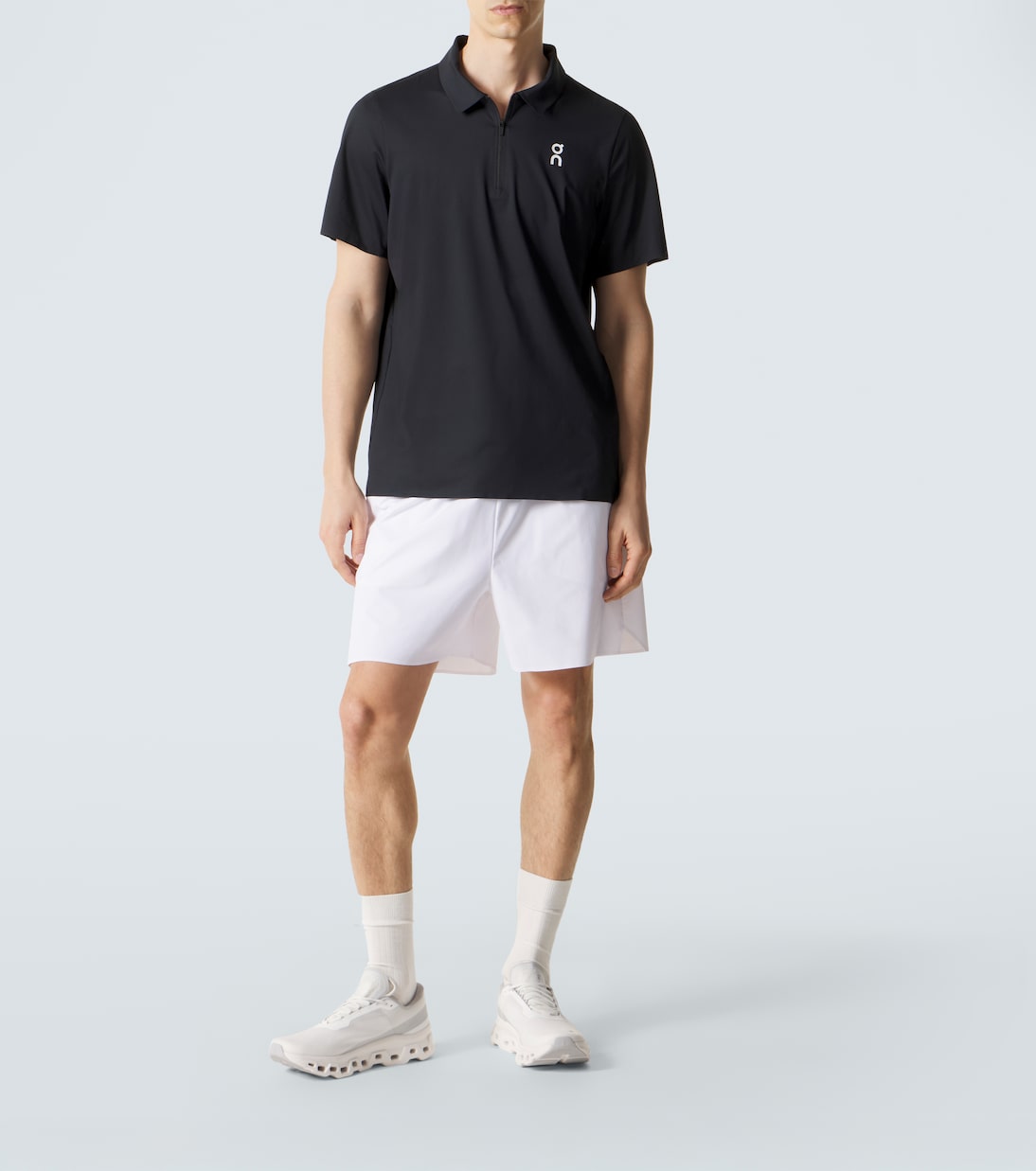 Court half-zip polo shirt | On