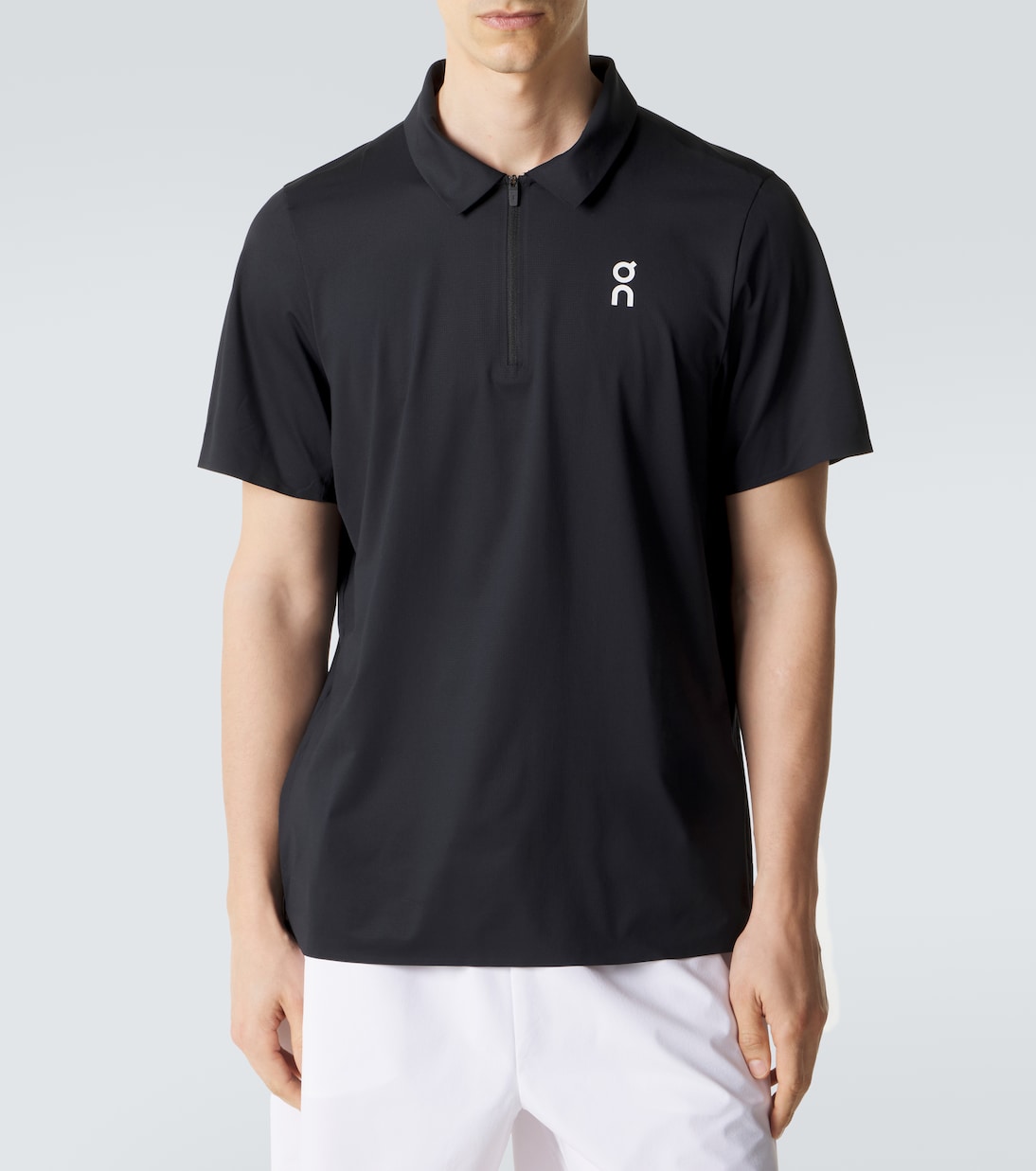 Court half-zip polo shirt | On