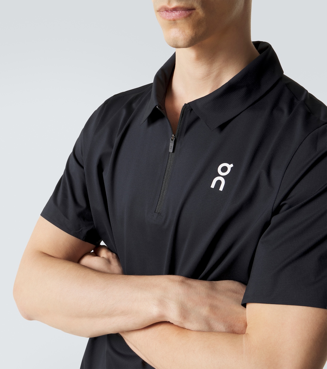 Court half-zip polo shirt | On