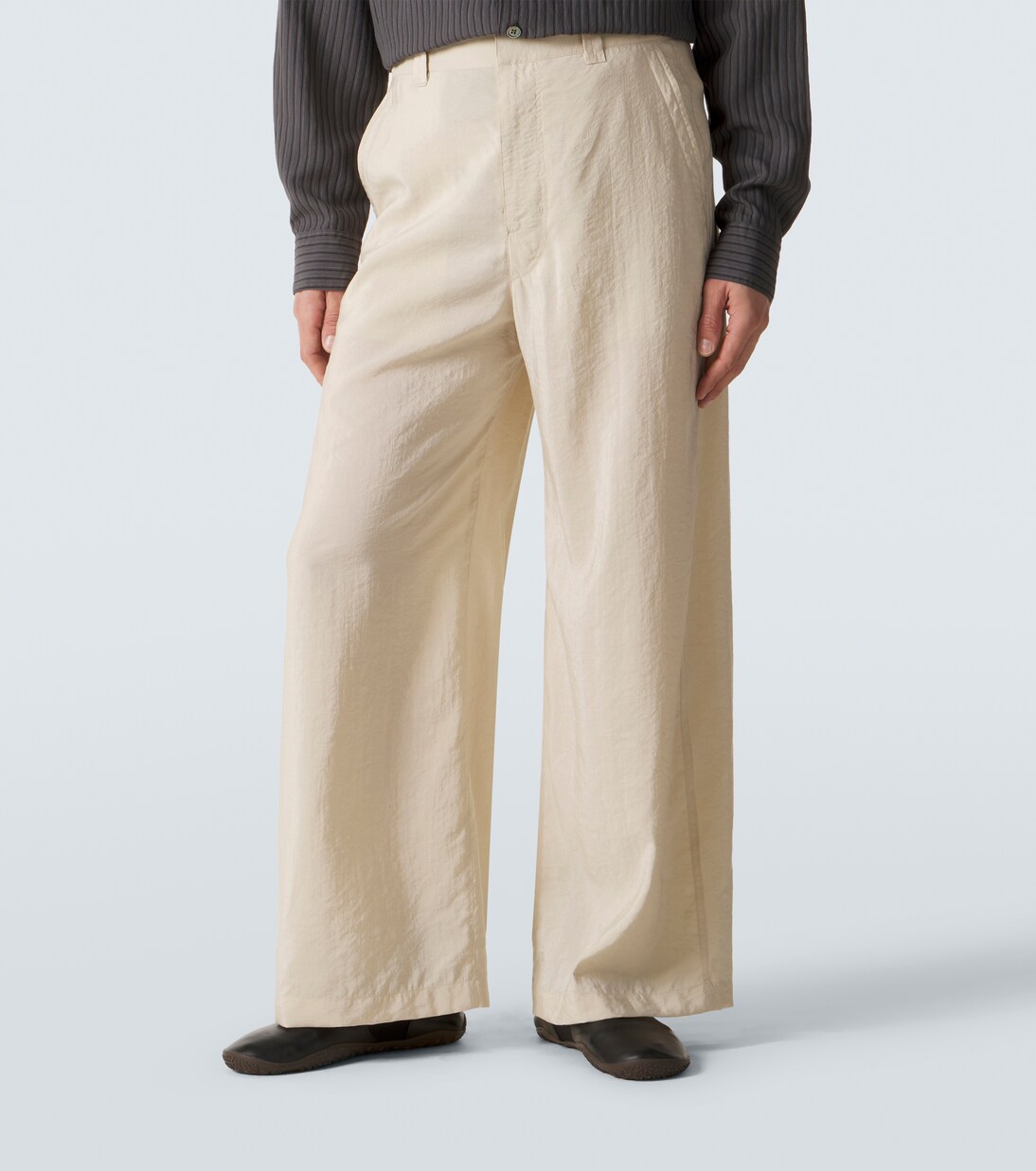 Silk-blend wide-leg pants | Lemaire
