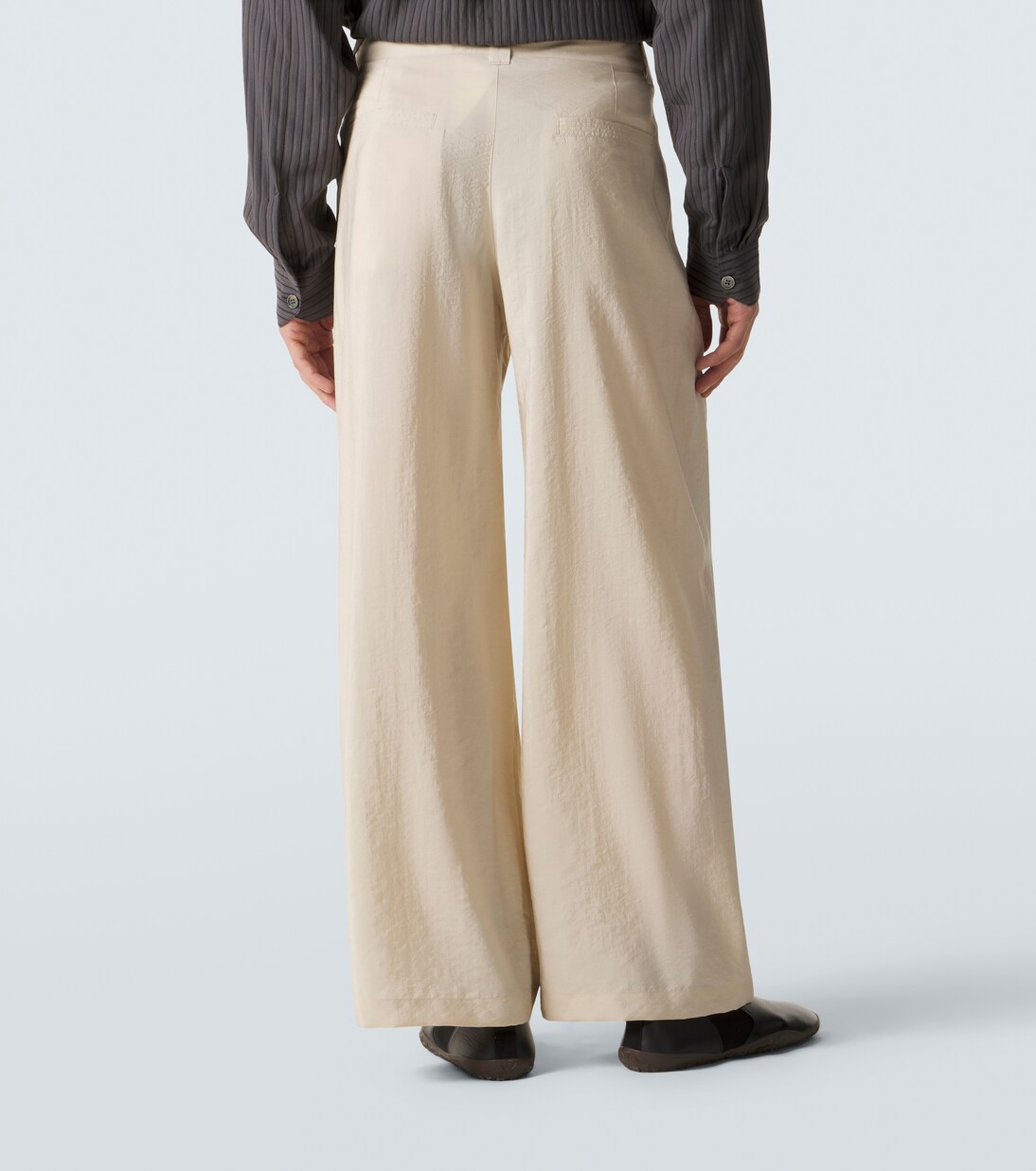 Silk-blend wide-leg pants | Lemaire