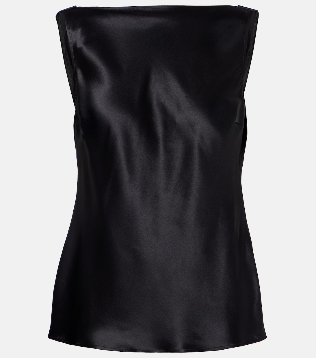 Silk-blend satin top | Nina Ricci