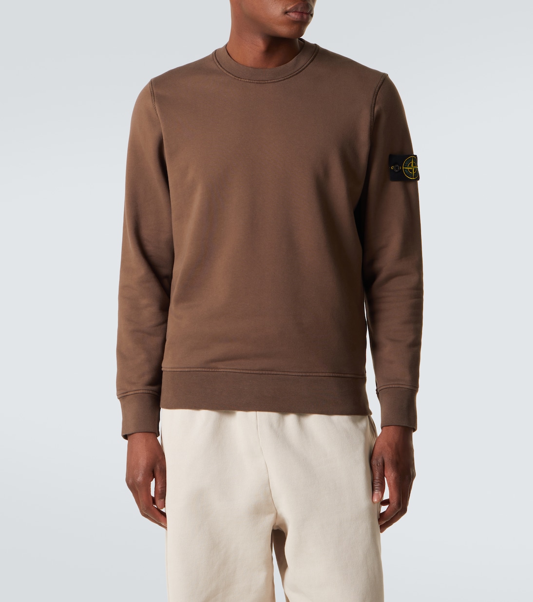 Sudadera de algodón con logo | Stone Island