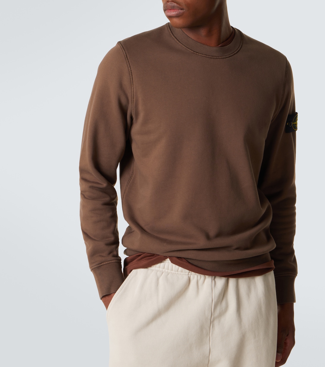 Sudadera de algodón con logo | Stone Island