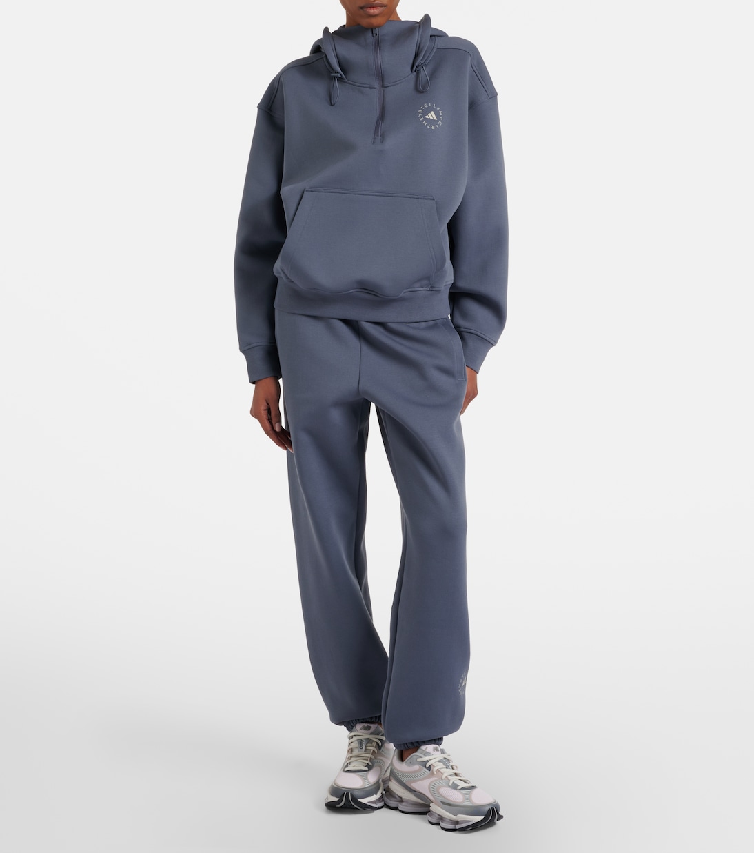 Sudadera con media cremallera | Adidas by Stella McCartney