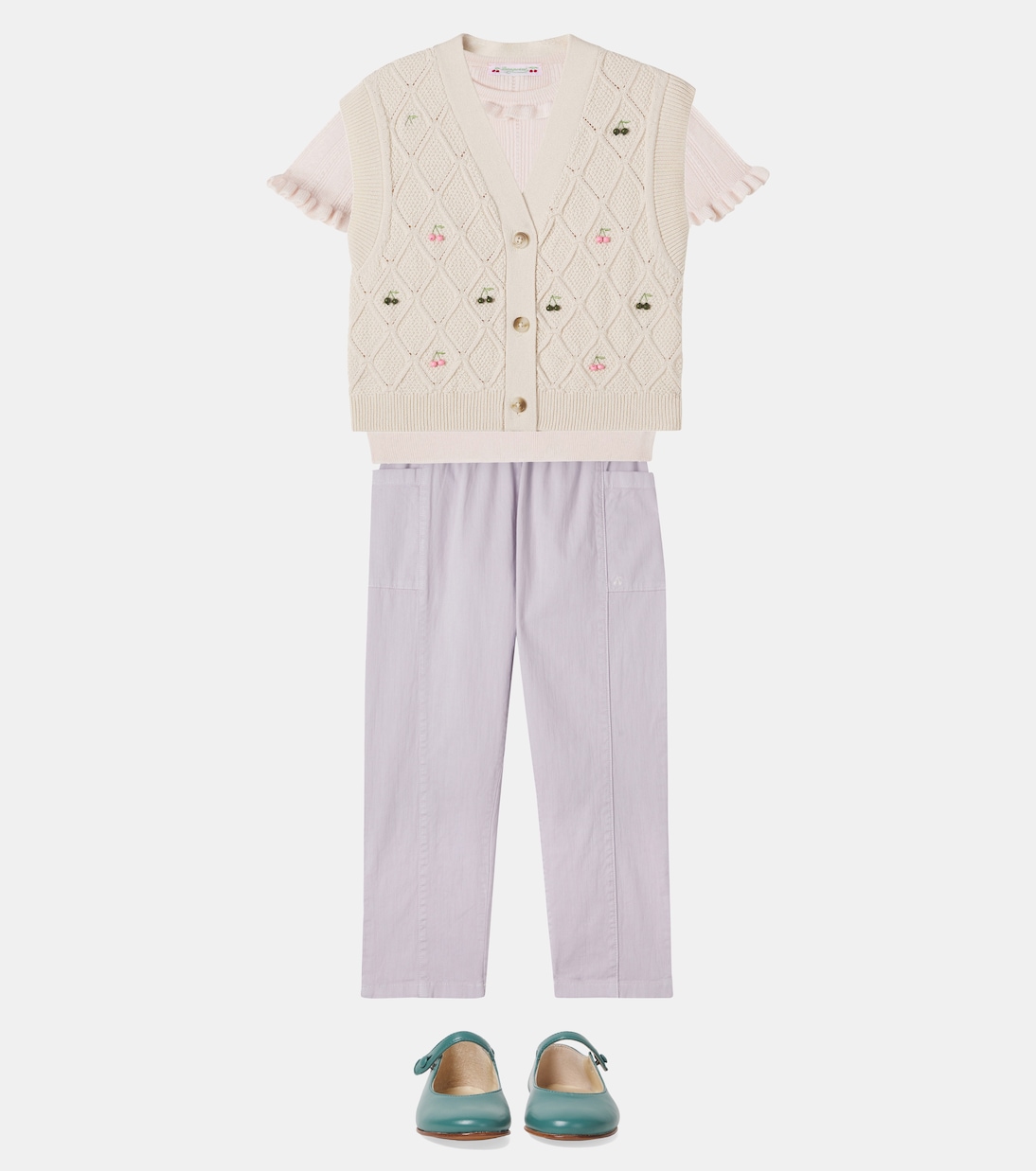 Mary-Jane-Ballerinas Ella aus Leder | Bonpoint