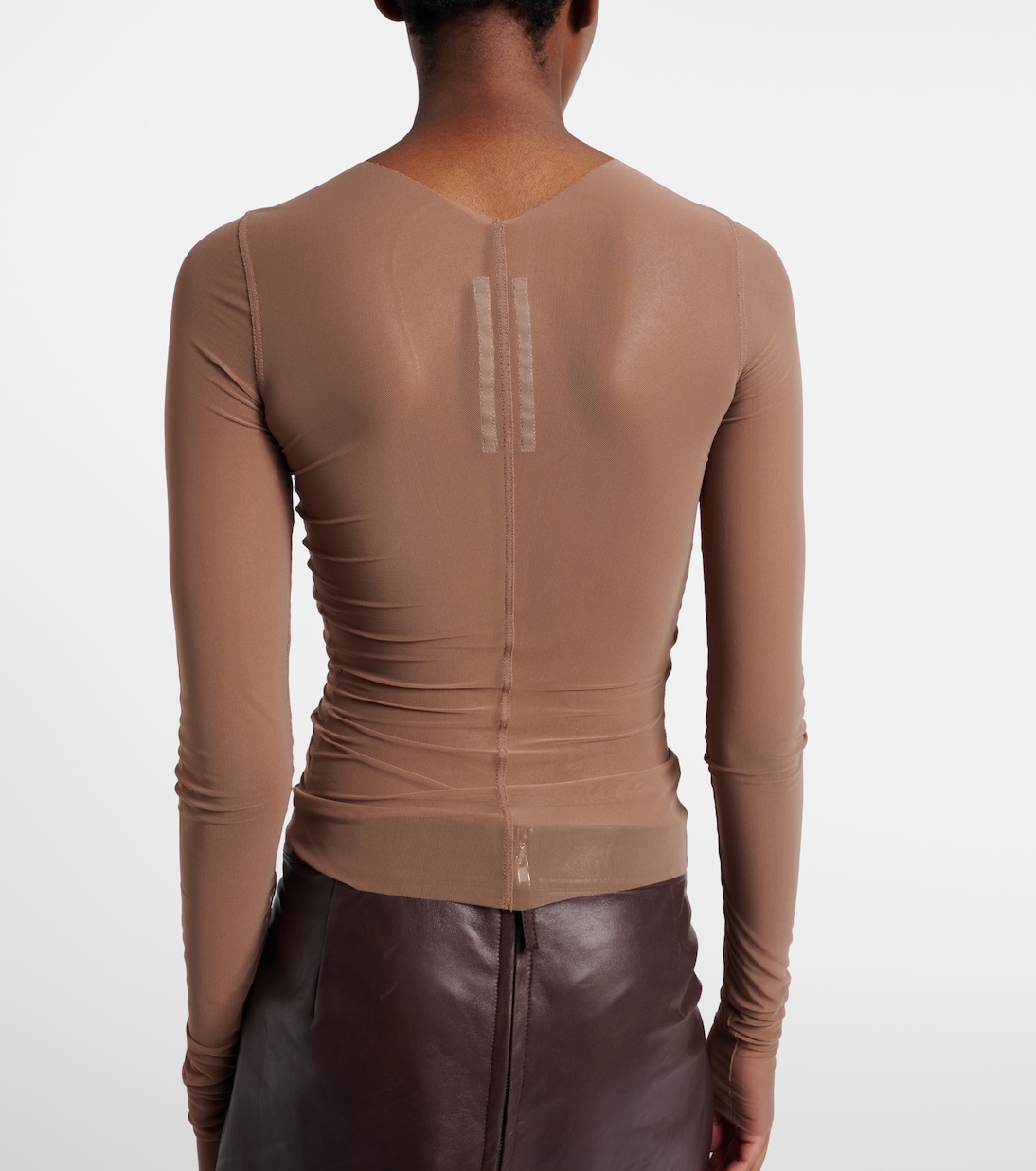 Temple sheer tulle top | Rick Owens