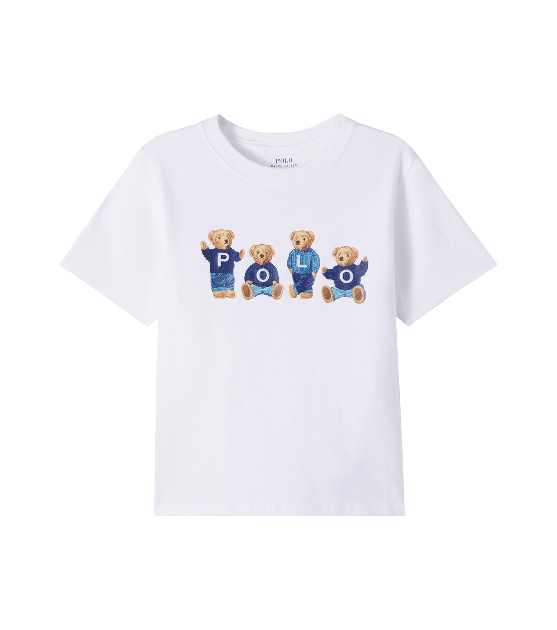 Polo Bear printed cotton T-shirt | Polo Ralph Lauren Kids