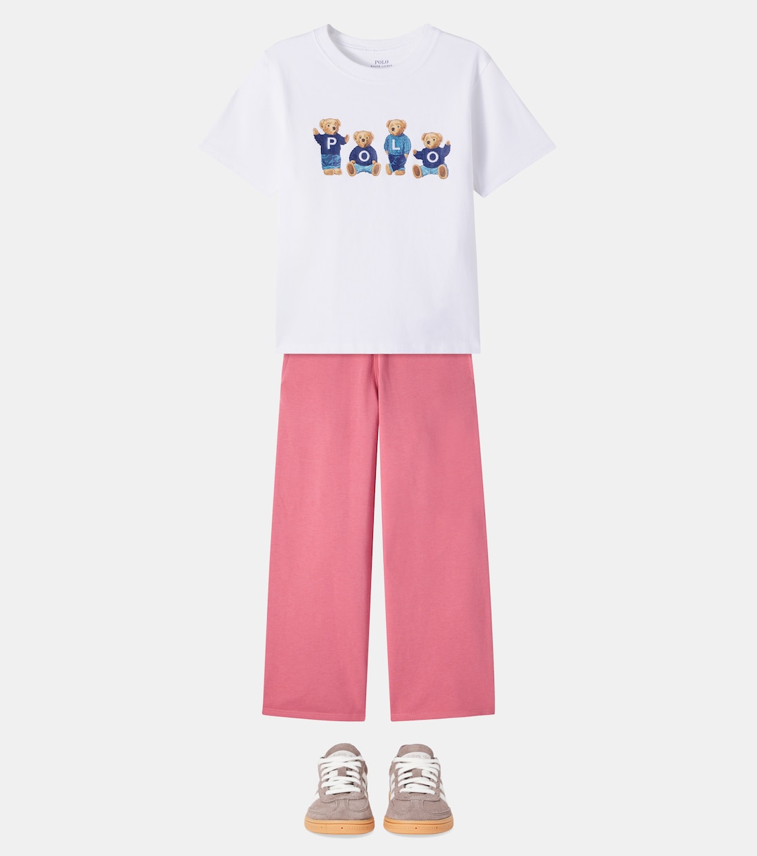 Polo Bear printed cotton T-shirt | Polo Ralph Lauren Kids
