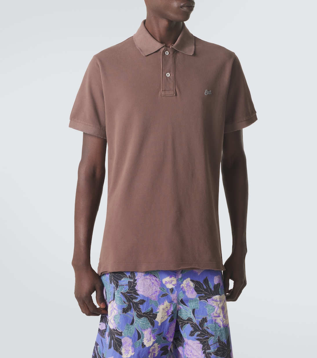 Cotton piqué polo shirt | ERL