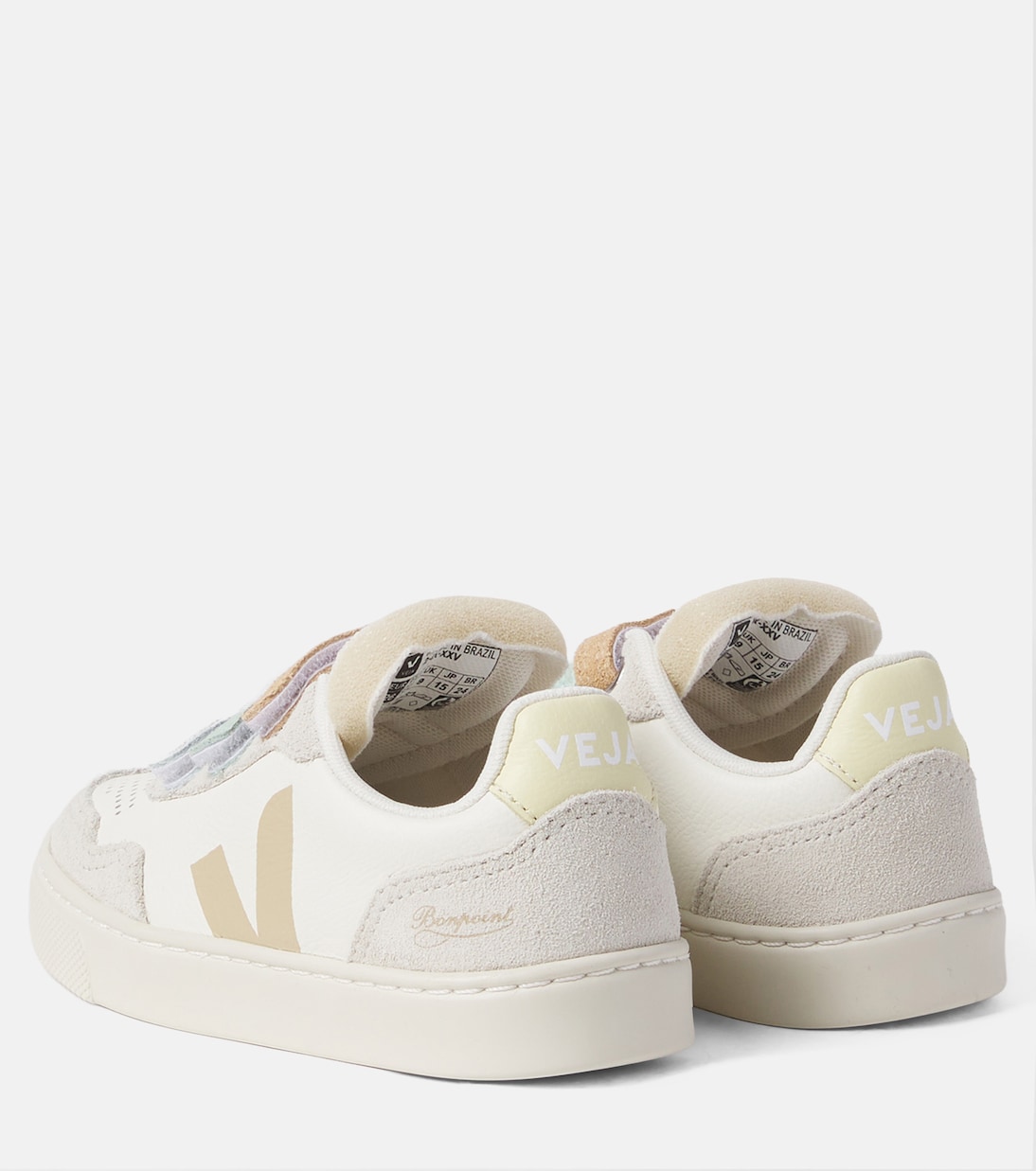 x Bonpoint Baskets V-90 en cuir | Veja Kids