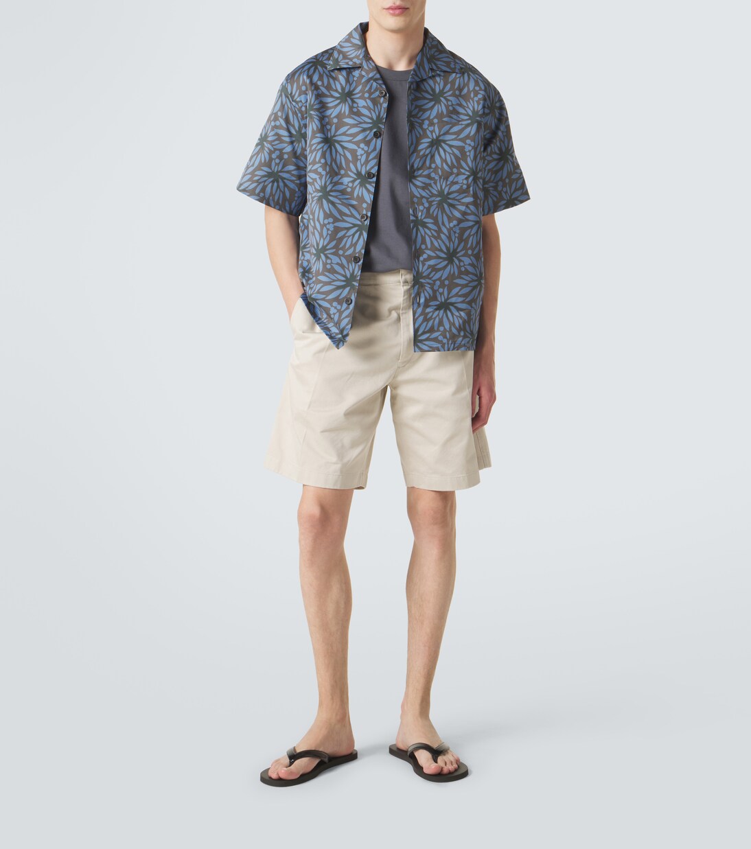 Sandalen aus Leder | Prada