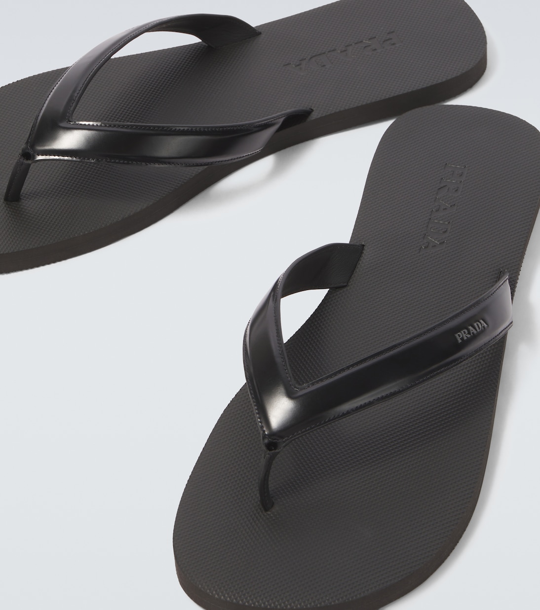 Sandalen aus Leder | Prada