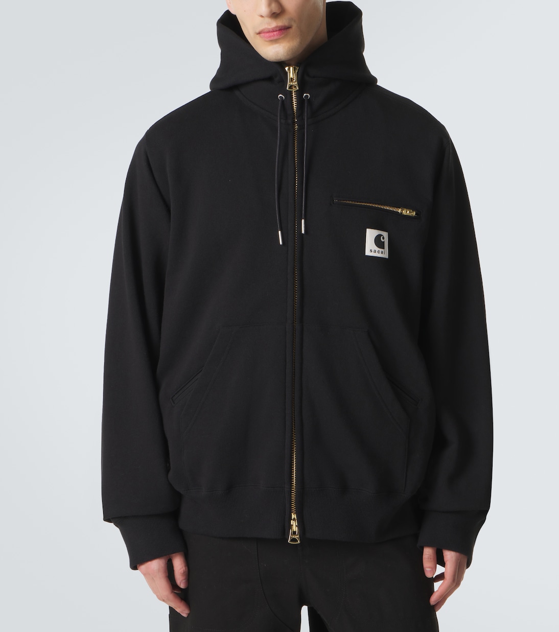 x Carhartt cotton jersey hoodie | Sacai