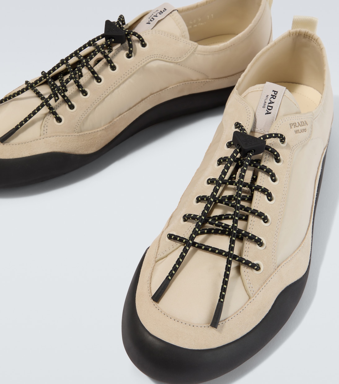 Baskets Speedrock en Re-Nylon et daim | Prada