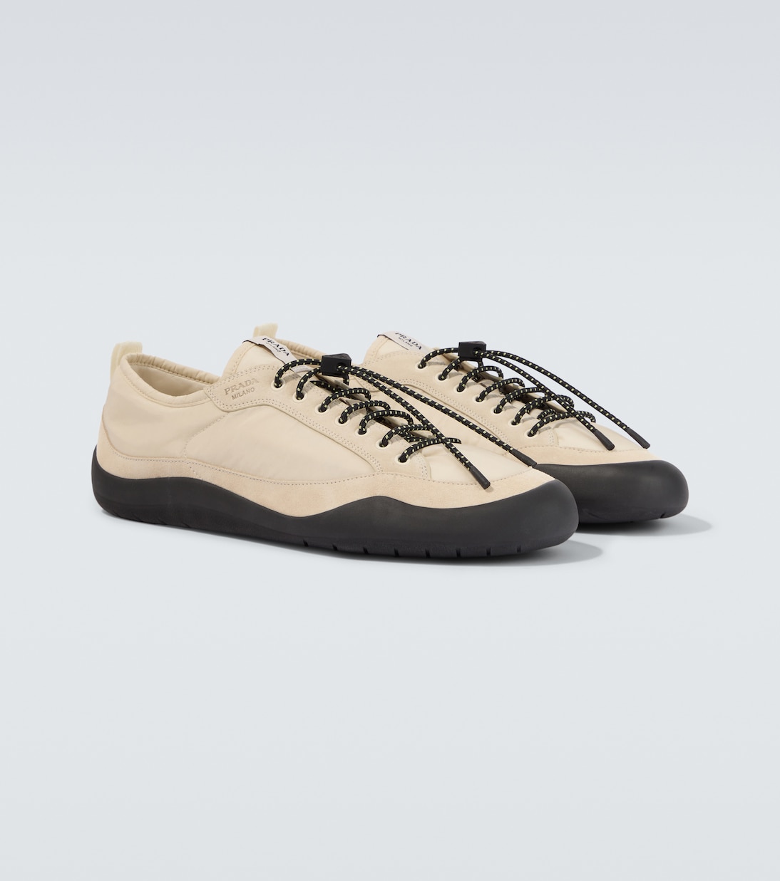 Baskets Speedrock en Re-Nylon et daim | Prada