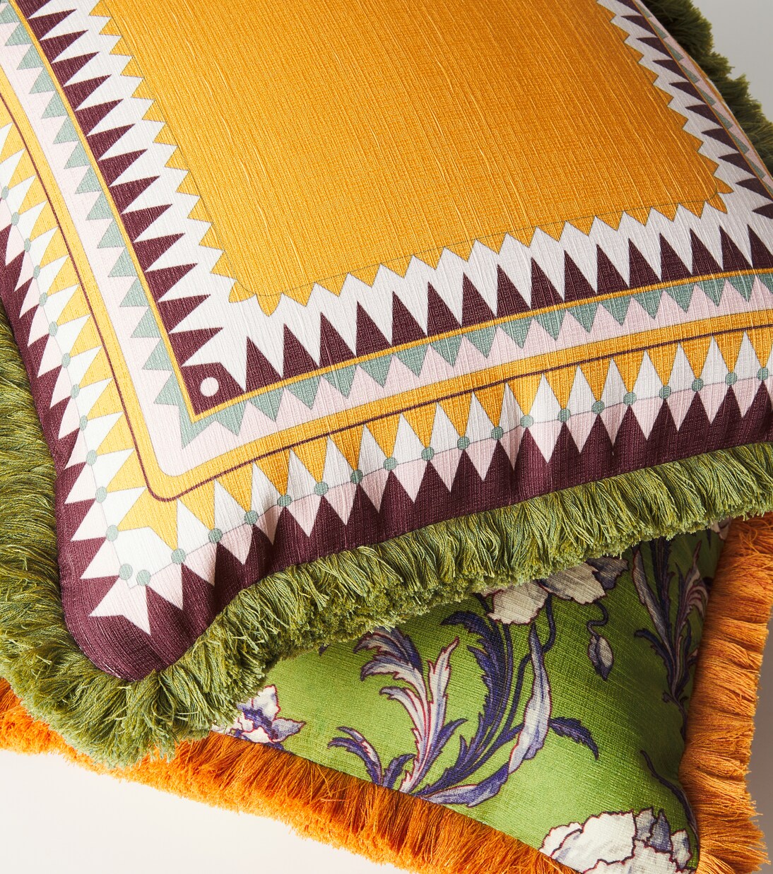 Cojín con flecos | La DoubleJ