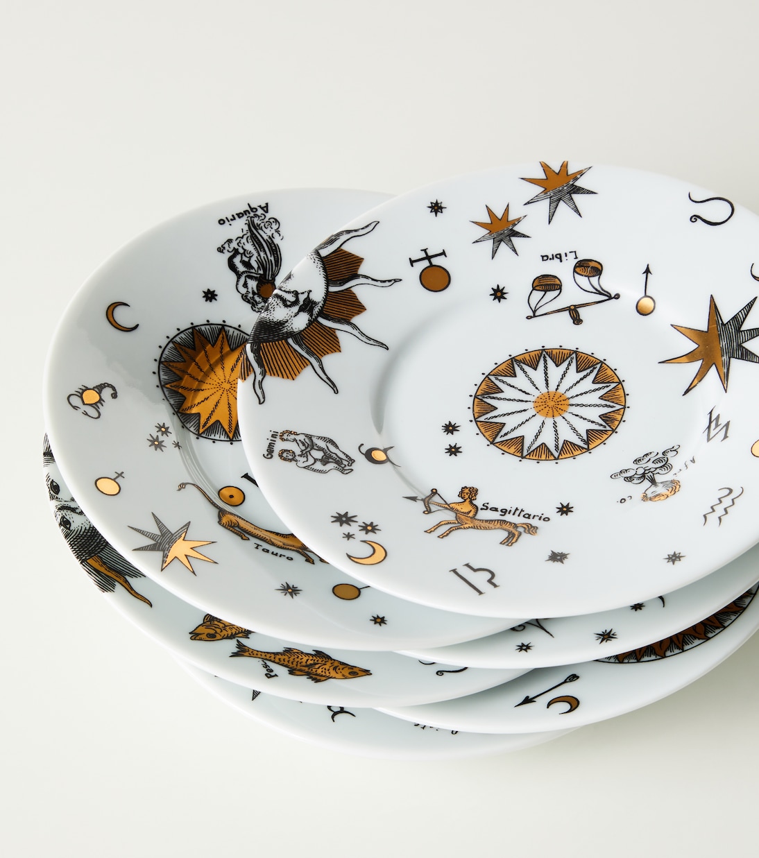 Astronomici set of 6 teacups and saucers | Fornasetti