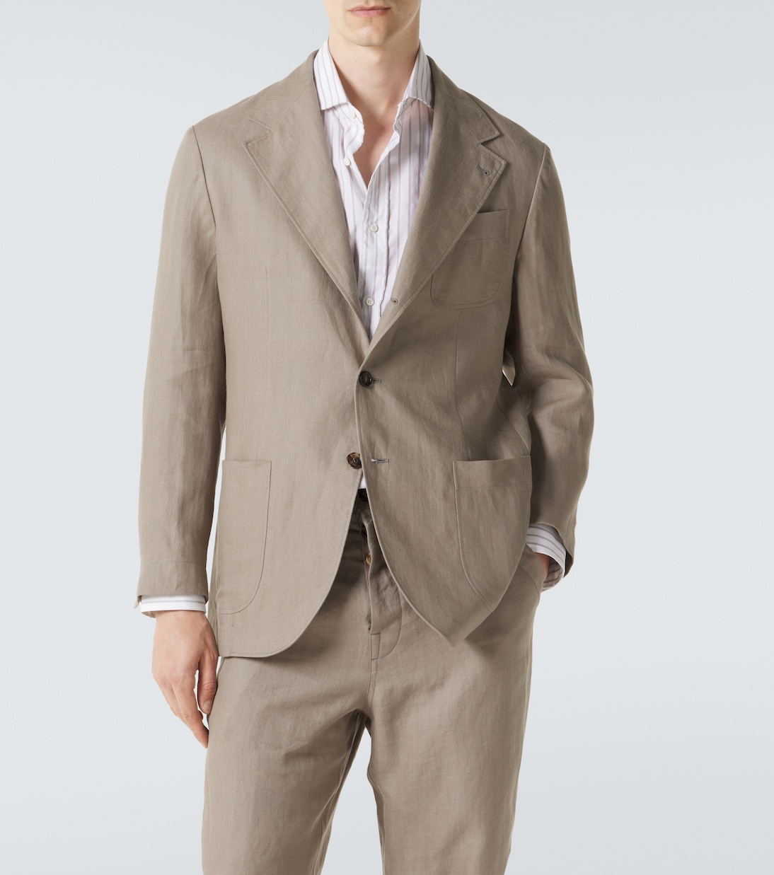 Blazer aus Leinen | Brunello Cucinelli