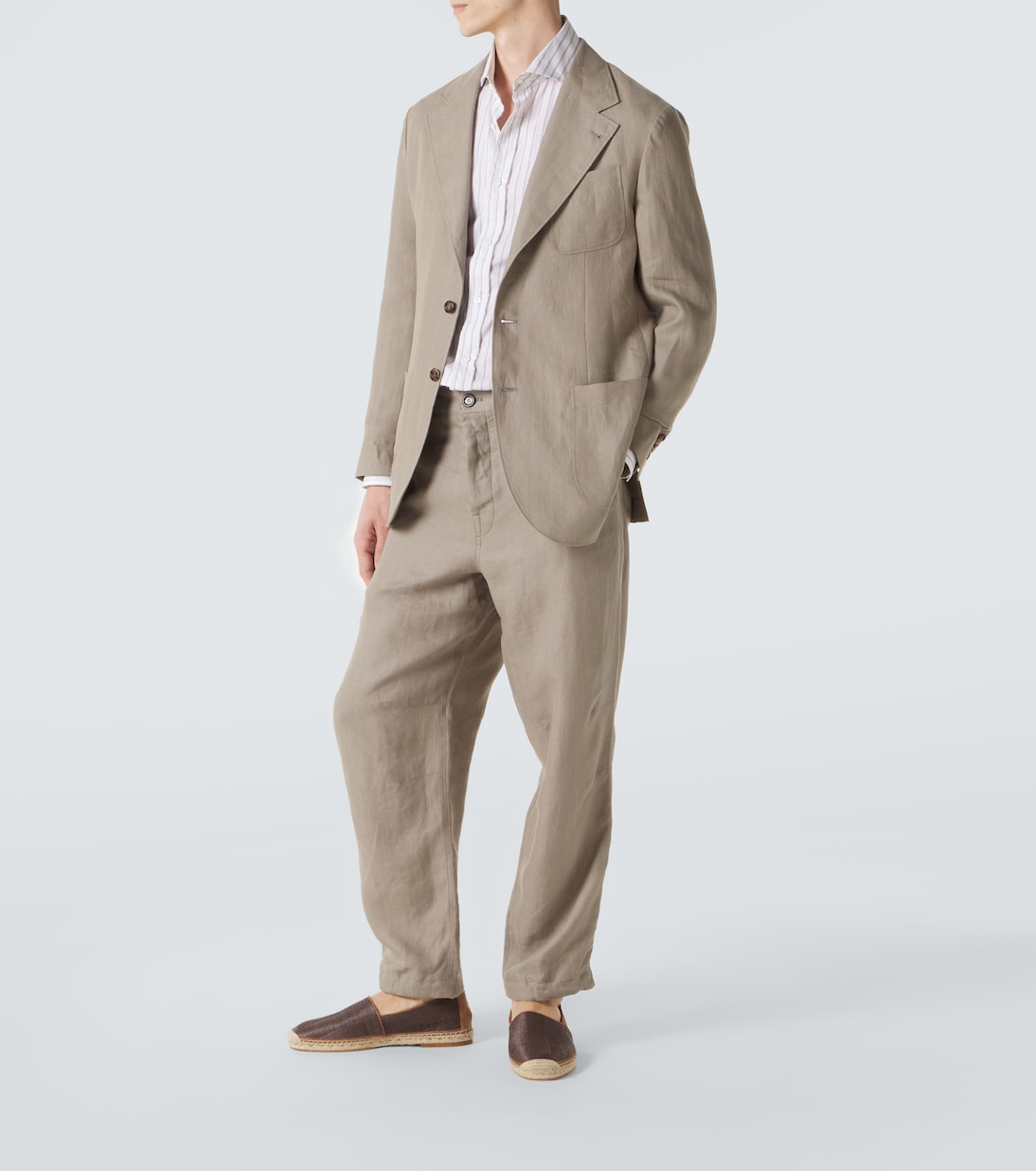 Blazer aus Leinen | Brunello Cucinelli
