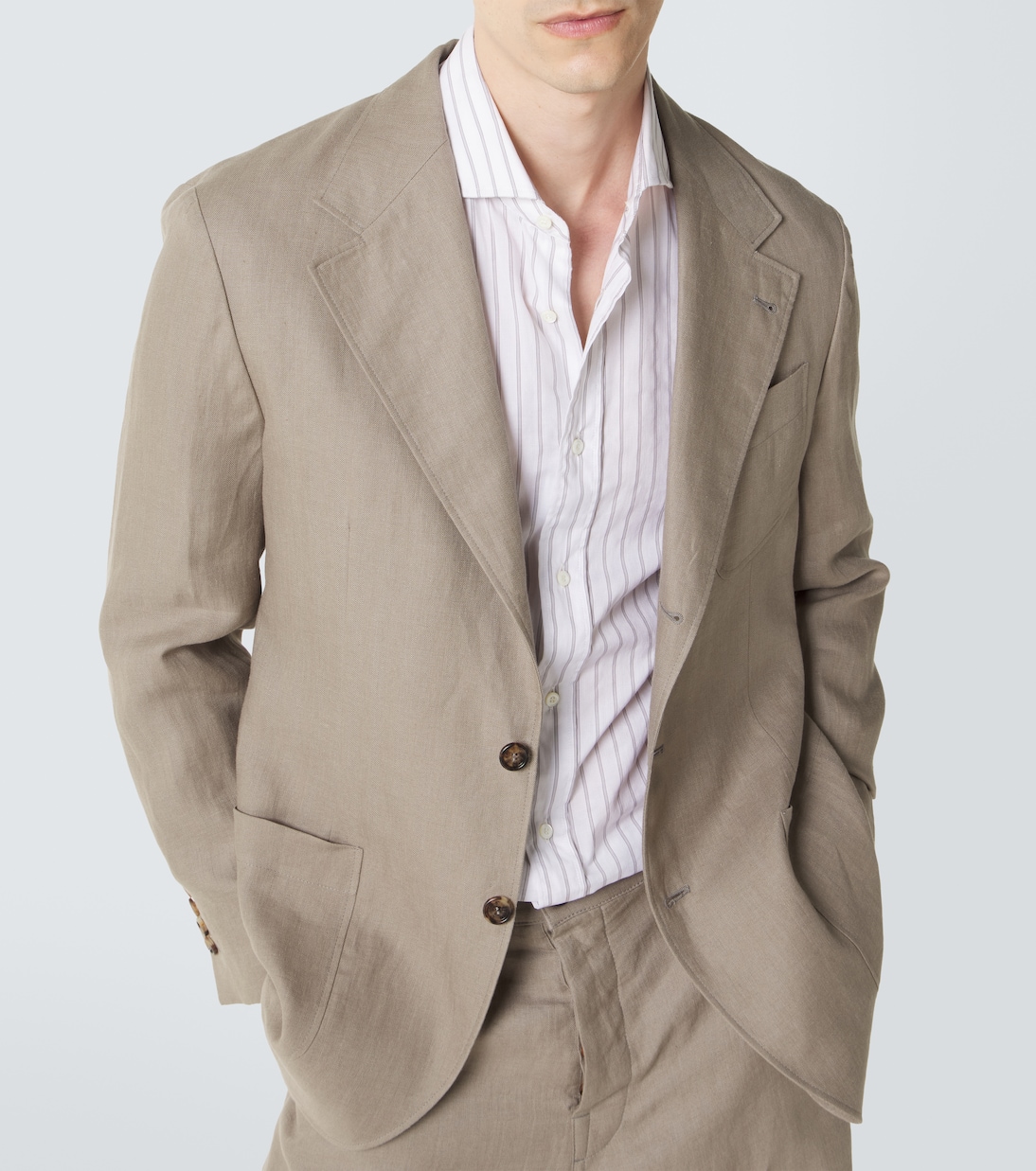 Blazer aus Leinen | Brunello Cucinelli