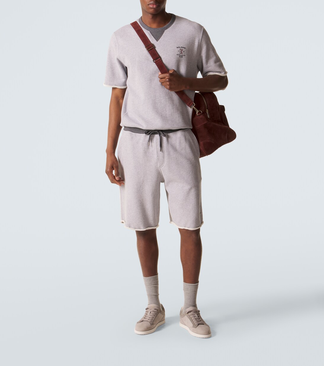 Shorts de jersey de algodón | Brunello Cucinelli