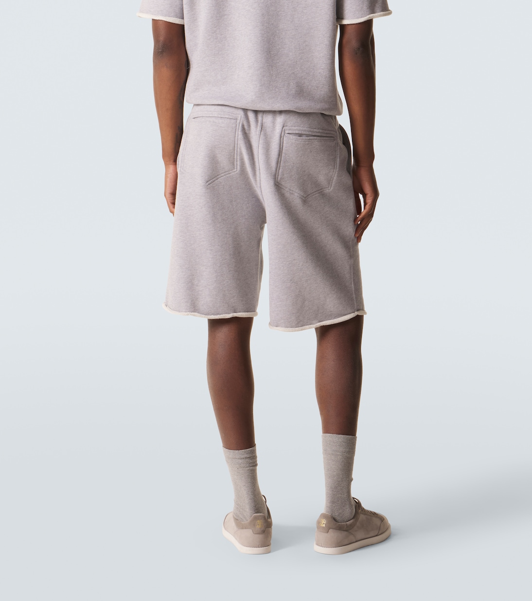 Shorts de jersey de algodón | Brunello Cucinelli